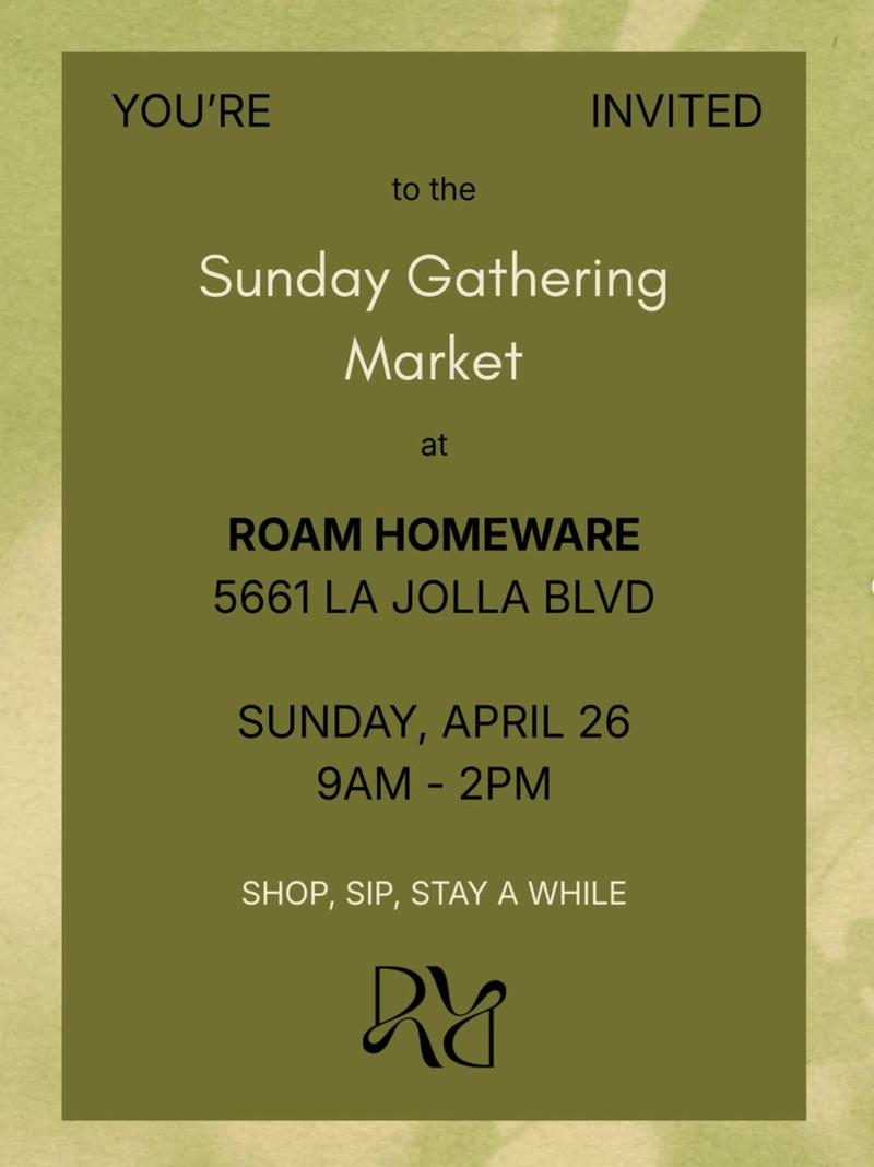 Sunday Gathering Vendor Market
