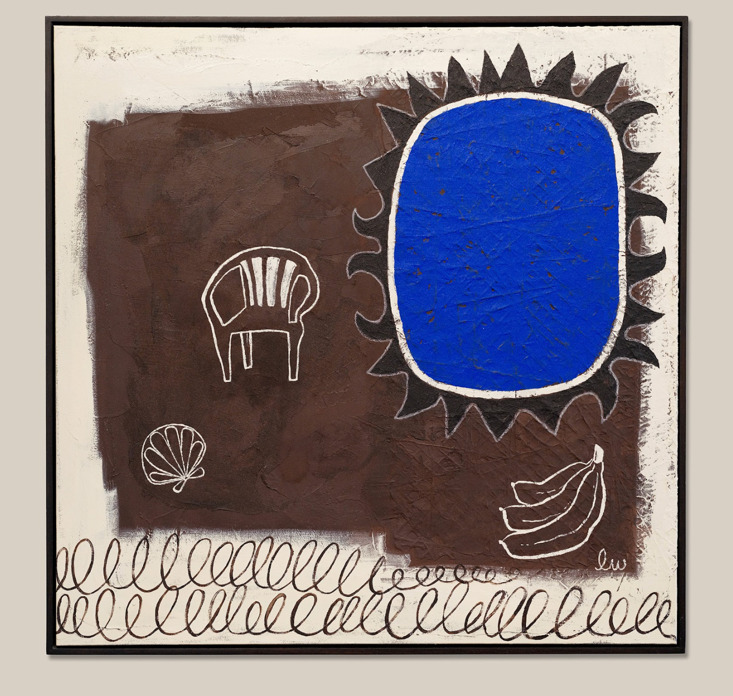 The Backyard  Framed Print