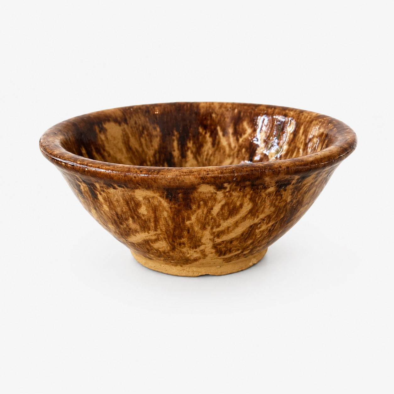 Rockingham Stoneware Bowl