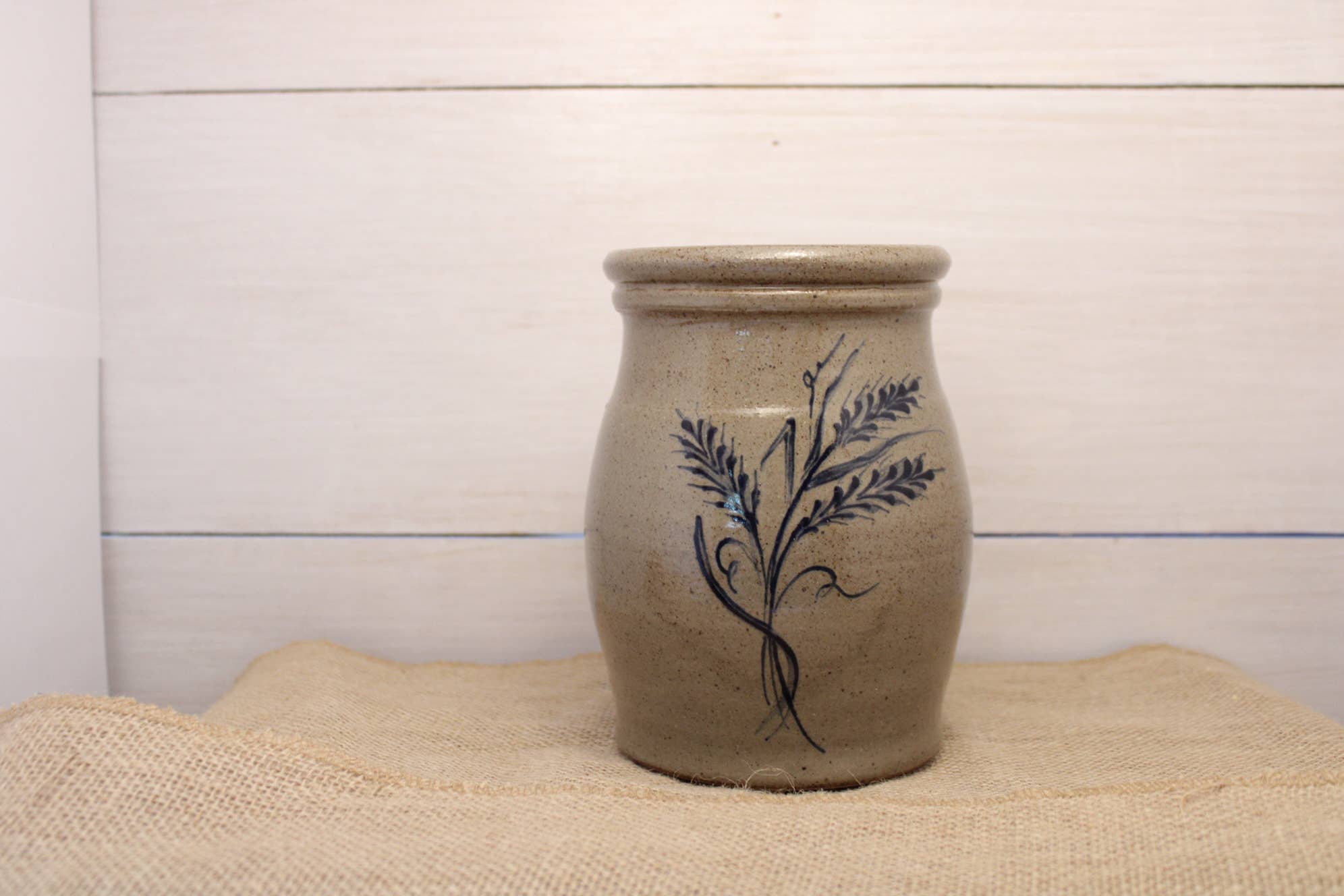Wheat Utensil Jar