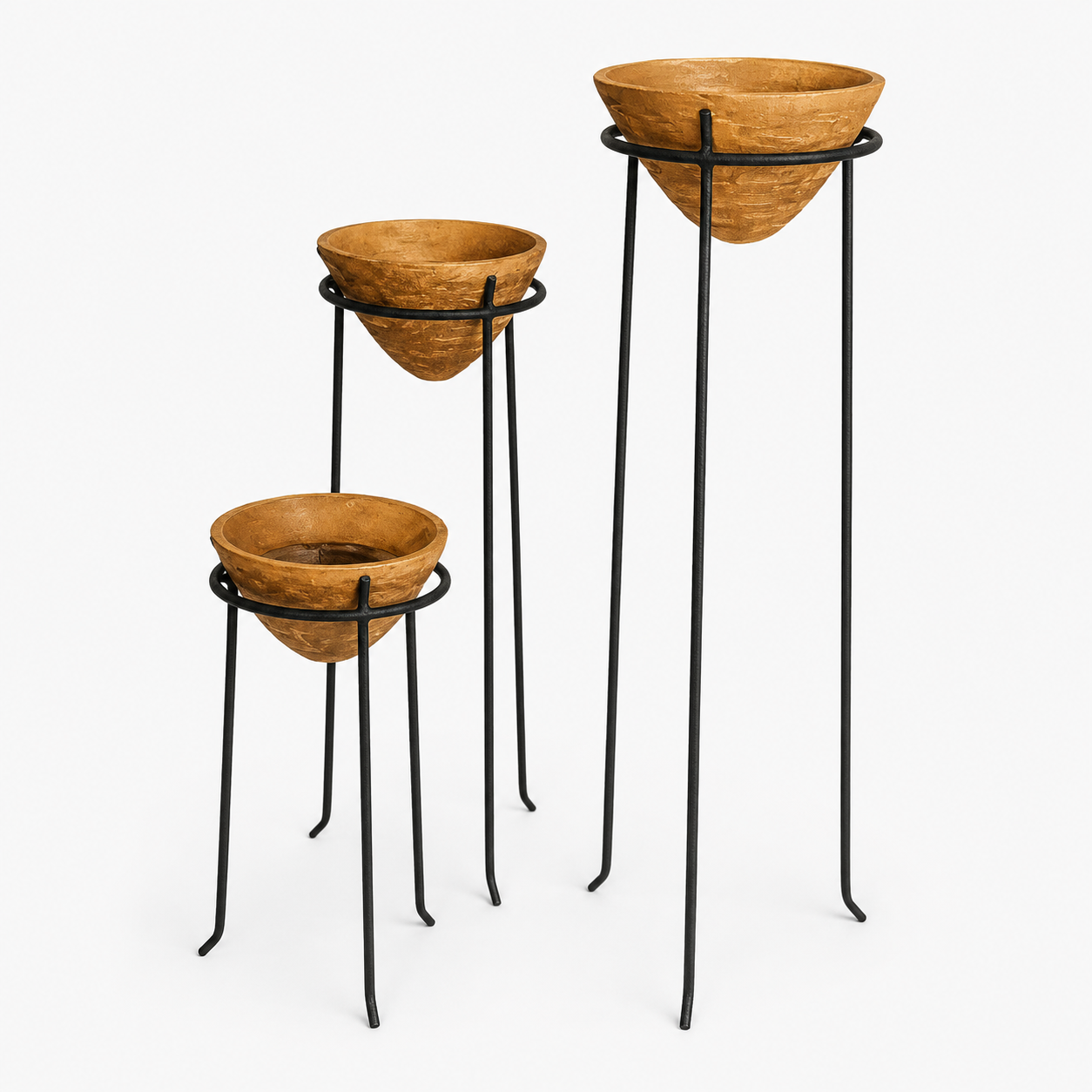 Iron 3 Leg Candle Holder