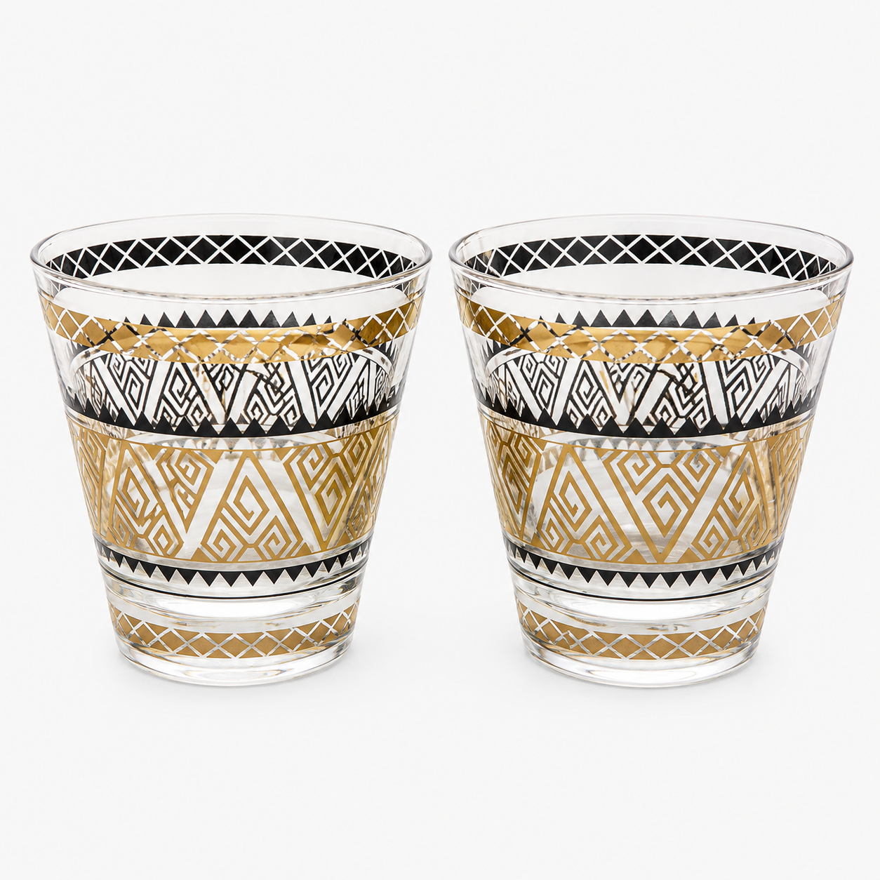 Tribal Glassware Set