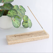 Travertine Incense Holder