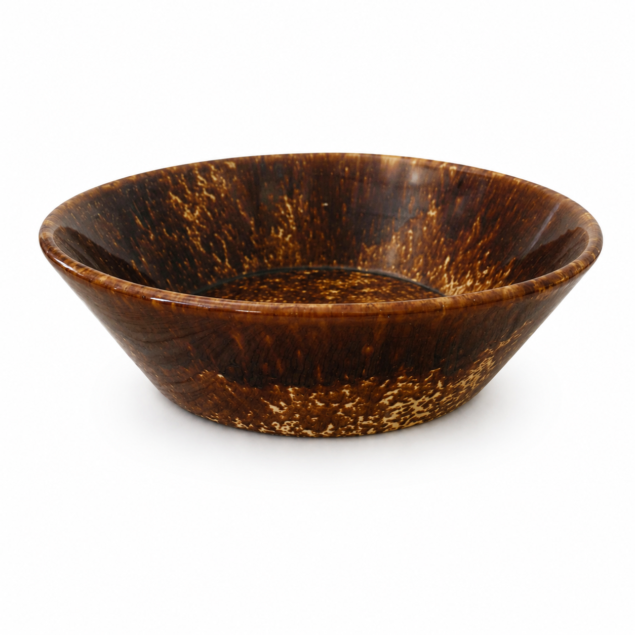 Rockingham Stoneware Bowl