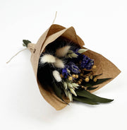 MINI Purple Larkspur & Bunny Tail Bouquet Bundle