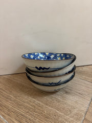 Mini Blue & White Bowls