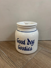 Dog Treat Ceramic Jar