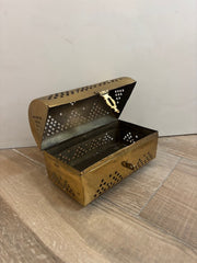 Antique Asian Brass Box