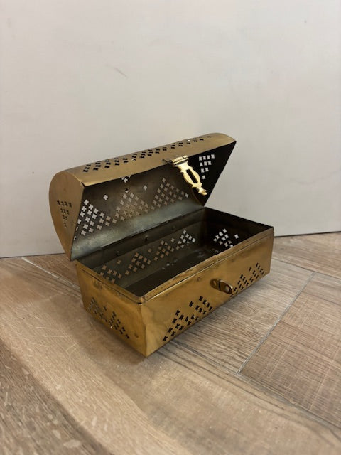 Antique Asian Brass Box