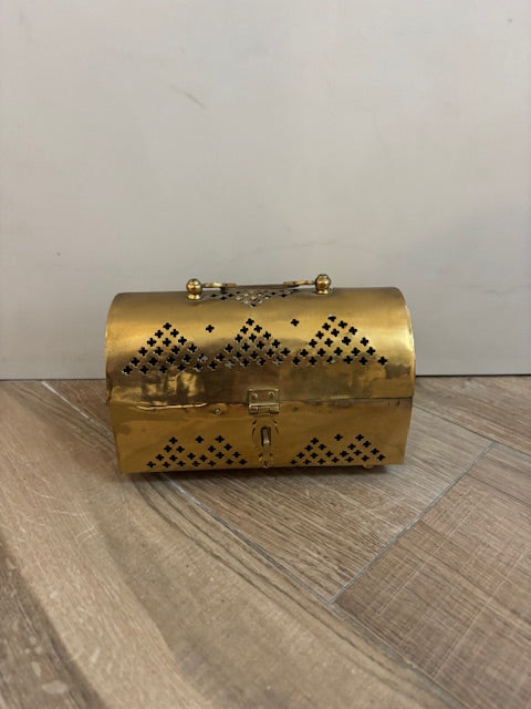 Antique Asian Brass Box